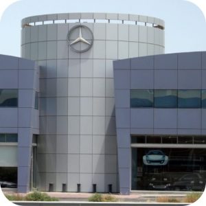 Concesionario de vehículos Mercedes
