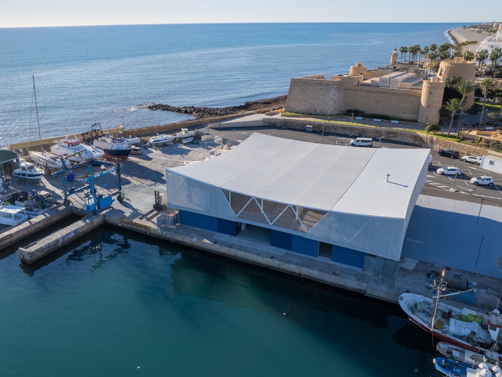 Construcción obra civil lonja y puerto Roquetas de Mar
