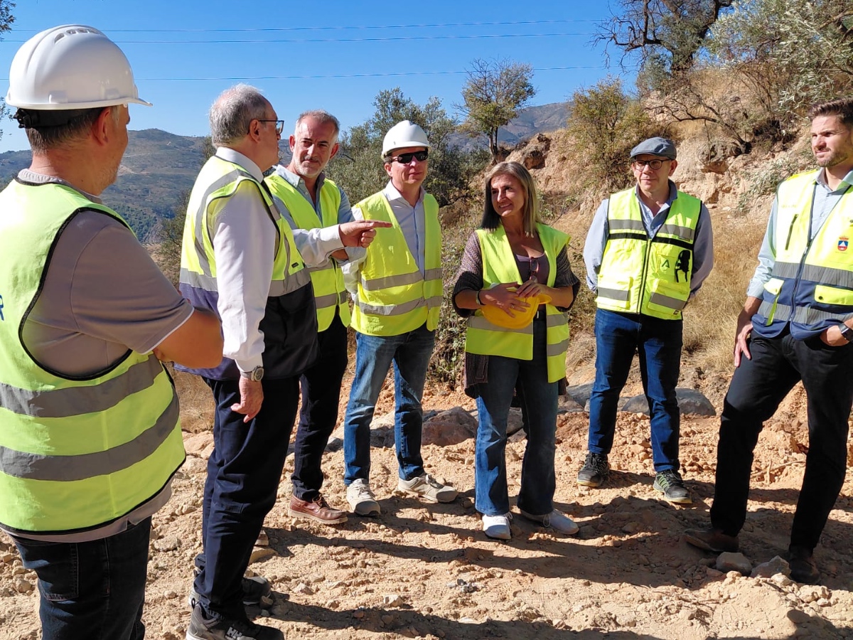 Visita obras variante Lanjarón