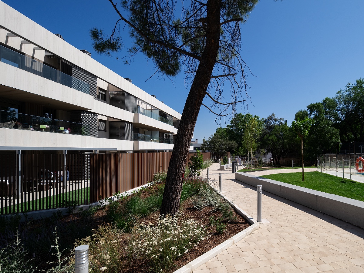 Residencial Cupre Aedas Homes Madrid construido por Jarquil